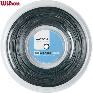 ■送料無料■【WILSON】ウイルソン WR83028011 ALU POWER ROUGH 130 REEL Silver 130[テニス/ガット/ストリング/クラブ/部活/練習/トレーニング]【RCP】