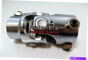 Steering Shaft 1 dd x 5/8 36スプラインクロム鍛造ステアリングコラムシャフトu-joint coupler gm 1DD X 5/8 36-Spline Chrome Forged Steering column Shaft U-Joint Coupler GM【並行輸入品】