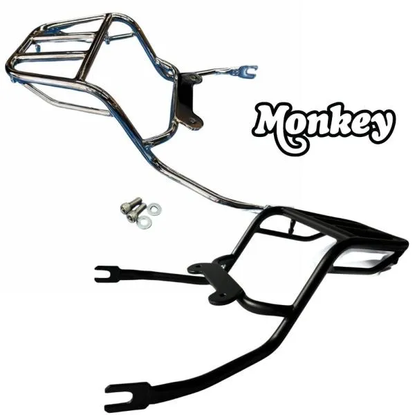 BRC ホンダ モンキー125用リアキャリア/Chrome Rear Luggage Carry Rack for Honda Monkey125 /リア ラゲッジ キャリーラック JB02 JB03 JB05