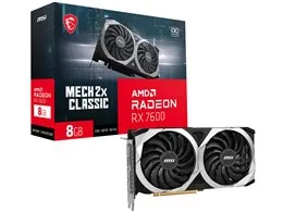 Radeon RX 7600 MECH 2X CLASSIC 8G OC [PCIExp 8GB]