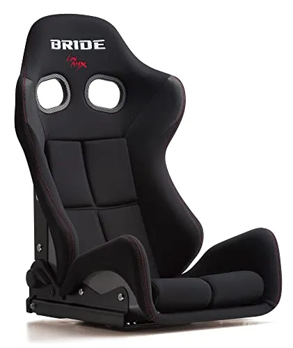 BRIDE GIAS III リクライニングシート G61ASF ブラック スタンダードクッション FRP製シルバーシェル