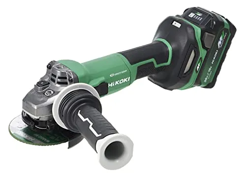 HiKOKI(ハイコーキ) 36V 充電式 ディスクグラインダー G3610DC トイシ径100mm スライドスイッチ 無段変速 バッテリー2個・充電器・システムケース3付 ディスクサンダー G3610DC(2XPZ)