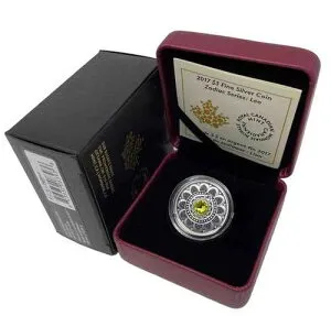 2017年カナダドル 3ドル 純銀 星座シリーズ: 獅子座 #19-22