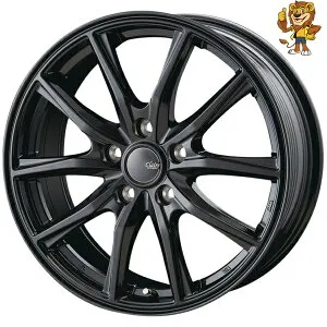 ホイールのみ1本 BEST CLAIRE GZ10 (GBK) 18インチ 7.5J PCD:120/5H インセット:40 (トヨタ車平座ナット専用) 【法人宛て発送限定】【在庫状況要問い合わせ】