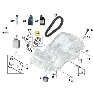 BMW純正 ローラー ウエイト セット 24818563916 HD店