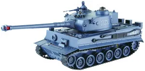 童友社 (Doyusha) RC ワールドバトルタンク ドイツ タイガーI型 40MHz 赤外線バトルシステム搭載 電動ラジオコントロール 14484