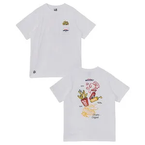 CHUMS チャムス メンズ アンチバグファストフードポケットTシャツ [CH01-2715 SS26] M Anti-Bug Fast Food Pocket T-Shirt トップス 半袖 USAコットン 虫よけ 【メール便可】 正規取扱店