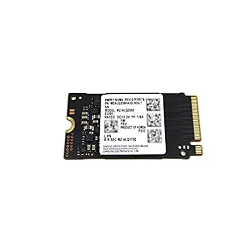 Samsung SSD 256GB PM991 M.2 2242 42mm PCIe 3.0 x4 NVMe MZALQ256HAJD MZ-ALQ2560 ソリッドステートドライブ。