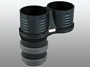 ALCABO アルカボ 車種専用ドリンクホルダー TOYOTA トヨタ ハリアー ZSU6#W/AVU65W 2013年～ AL-M313B（ブラック カップ タイプ）