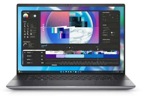 DELL Precision 5680 (最新2023) 16インチ ワークステーション Intel Core i7-13800H (14-Core) 1TB SSD 32GB RAM FHD+ (1920x1200) 500 Nit NVIDIA RTX