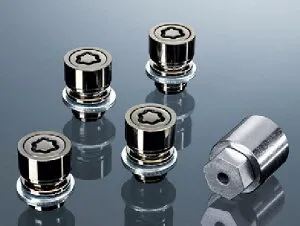 RAV4キー付ホイールナット(ブラック) 08456-00480 ANXGB ANXVB トヨタ 純正 アクセサリー パーツ