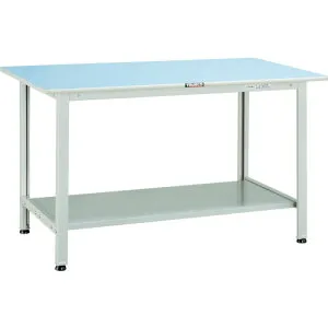 【代引き不可 法人名必須】 TRUSCO BO型軽量作業台 1200X750 下棚2枚付 BO1275LT2
