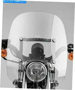 Windshields Harley-Davidson FXDB 2006-2017 16.25 クリア Spartan Quick Release Windshield For Harley-Davidson FXDB 2006-2017 16.25 Clear【並行輸入品】
