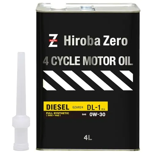 ヒロバ・ゼロ 車用 ディーゼルオイル 4L/0W-30 [DL-1] 全合成油 ディーゼルエンジンオイル AR2