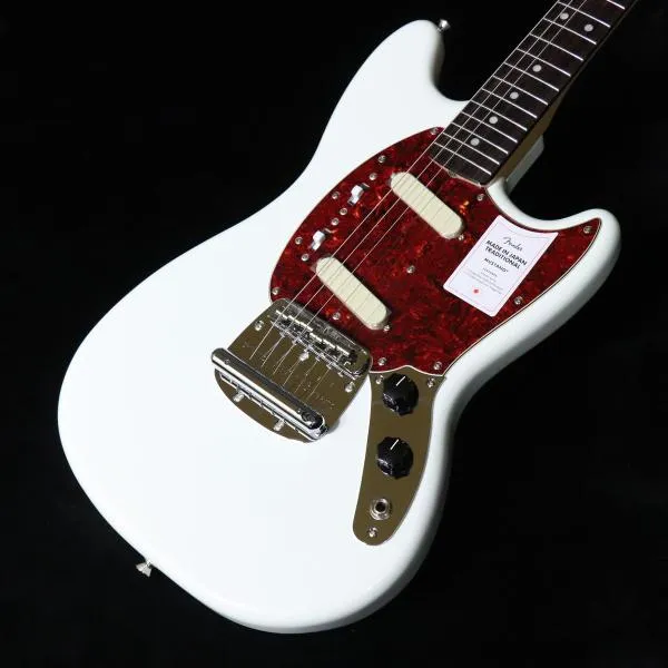 Fender / Made in Japan Traditional 60s Mustang Rosewood Fingerboard Olympic White (梅田店)