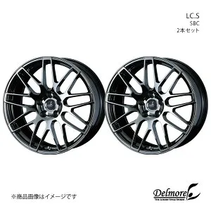 Delmore/LC.S ヴェルファイア 40系 ホイール 2本セット 0038697×2【20×8.5J 5-120 INSET25 SBC】