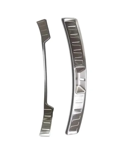 【Super Car Shop】For UX 2018 レクサスux アクセサリー レクサスに適用 2018年～ リアバンパーステップガード リアバンパープロテクター 車種専用設計 リアバンパー バックドアステップガード ラゲッジステップカバーセット(シル