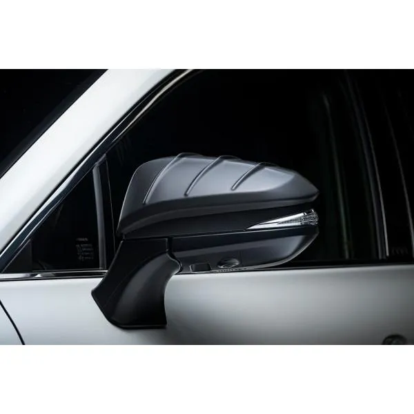 ハリアー MXUA8# AXUH8# ドアミラーカバー ABS製 2293-7540-mb M'z SPEED エムズスピード LUV LINE ラヴライン