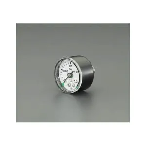 エスコ R1/8”/0-0.4MPa 圧力計（一般ライン用） EA729A-32