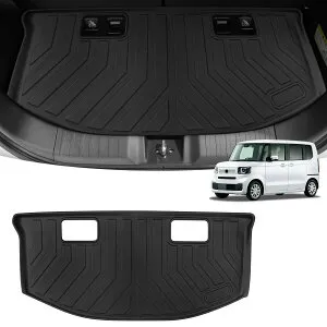 新型 N-BOX JF5 JF6 ラゲッジマット 車種専用設計 トランクマット 3D 立体カーマット NBOX JF5 JF6専用 TPE素材 ラゲージトレイ 滑り防止 耐汚れ 取付簡単 カー用品 立体構造 耐摩擦 防水 カスタムパ