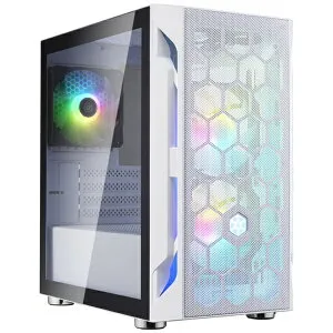 SilverStone｜シルバーストーン PCケース [Micro ATX /Mini-ITX /Mini-DTX] FARA H1M PRO ホワイト SST-FAH1MW-PRO