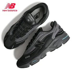 【15時までのご注文で即日発送！！】NEW BALANCE ニューバランス 1000 スニーカー U10009GK BLACK/CASTLEROCK ( ブラック 黒 スエード 990 991 992 993 9060 1906 )