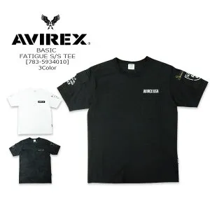 AVIREX(アビレックス) FATIGUE S/S TEE [783-5934010] ファティーグ半袖Tシャツ 半袖 アメカジ メンズ 【￥7,590】【RCP】