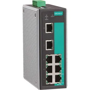 ■MOXA 8ポート(RJ45×6、シングルモードSCコネクタ×2) アンマネージド イーサネットスイッチ EDS308SSSC(1688225)[送料別途お見積り][法人限定][掲外取寄]