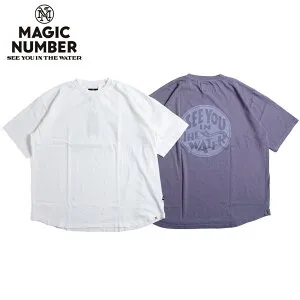 【セール20%OFF】MAGIC NUMBER マジックナンバー SEE YOU IN THE WATER XV US COTTON S/S シーユーインザウォーター Tシャツ 半袖 MN010