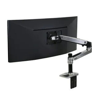 ergotron エルゴトロンジャパン LX モニターアーム アルミニウム 34インチ（3．2～11．3kg）まで VESA規格対応 【品番：45-241-026】