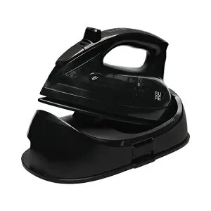 石崎電機製作所 SURE ISHIZAKI ELECTRIC MFG SI-311L ブラック 男前アイロン コードレス SI311L