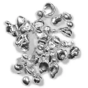 1 トロイ オンス 0.999 ファイン シルバー ポアード ショット 31.10 グラム