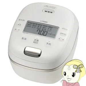 【4/25限定クーポン発行】[予約]圧力IHジャー炊飯器 TIGER タイガー 3.5合炊き オフホワイト 炊きたて ご泡火炊き JRI-C060-WO【/srm】
