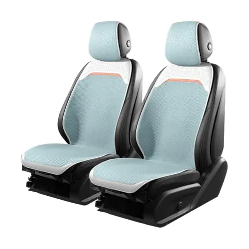 「ティエスオ」 軽自動車 シートカバー N-BOX N-ONE N-WGN バモス N-VAN シートカバー 軽自動車 4人乗り アウトドア 汚れ防止 車 保護マット 犬 車 シート 子供 洗える 車 内装カスタムパーツ 2席セット ブルー ZDA6-2L