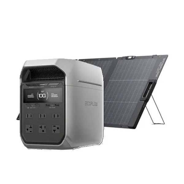 エコフロー(EcoFlow) EcoFlow DELTA 3 Plus 1024Wh + 160W Lightweight Portable Solar Panel ソーラーパネルセット