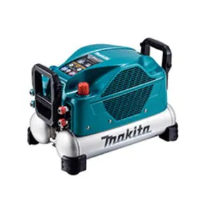 【純正品】エアコンプレッサ マキタ AC500XL タンク内最高圧力:46気圧 高圧・一般圧対応 50/60Hz共用 タンク容量:11L 1台