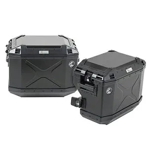 HEPCO&BECKER(ヘプコ&ベッカー) サイドケースホルダー+Xplorer(Cutout)セット 651-665-0022B バイク パニア・サイドケース・サイドボックス