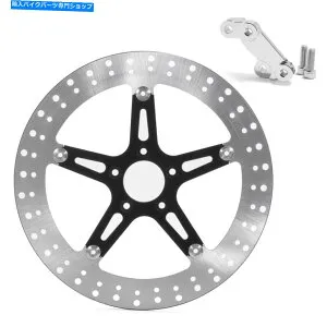 front brake rotor 14 ハーリースポーツスターXL883 XL1200カスタム14-21のための大きなブレーキローターディスクキット 14 Big Brake Rotor Disc Kit for Harley Sportster XL883 XL1200 Iron Custom 14-21【並行輸入品】