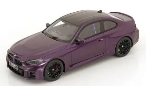 GTスピリット 1/18 BMW M2 2023 パープルメタリック ブラック 1200台限定GT Spirit 1:18 BMW M2 2023 purple metallic black Limited Edition 1200 pcs