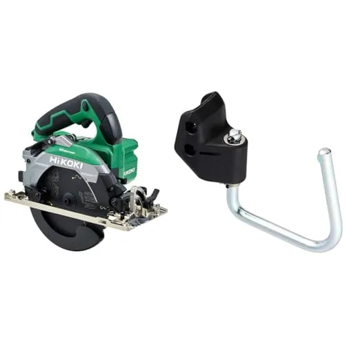 【セット買い】 HiKOKI(ハイコーキ) 18V充電式丸のこ C1806DB(NN) + 丸のこ用フック組 339187