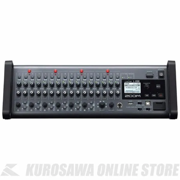 ZOOM LiveTrak L-20R 【デジタルミキサー／MTR】【ONLINE STORE】
