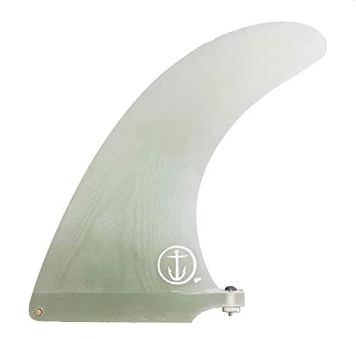 CAPTAIN FIN キャプテンフィン SLASHER 8.0 スラッシャー SINGLE FIN ロングボード用フィ (CLEAR, 8.0)