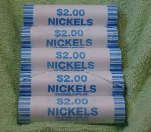 2004D 2005D 2006D 5 BU/Unc ロール ウェストワード・ジャーニー 銀行封印済み！バイソン平和勲章