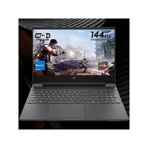 HP Victus 15.6 Ryzen 5 Gaming Laptop, 15.6 FHD 144Hz, Ryzen 5 7535HS (Beats Intel i5-13420H), AMD Radeon RX 6550M (Beats Nvidia GeForce RTX 3_並行輸入