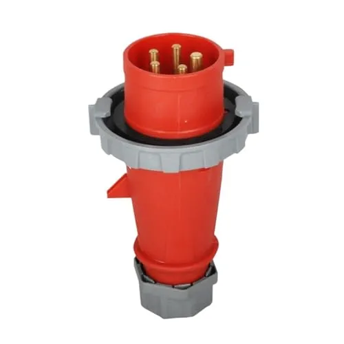 防爆 TYP-300 工業用欧州規格防水コネクタ 3P+N+E 32A 400V IP67