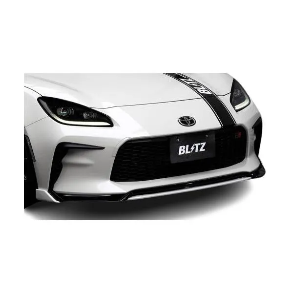 ブリッツ GR86 ZN8 フロントリップスポイラー LED付 FRP製 未塗装 60427 BLITZ AERO SPEED R-CONCEPT 直