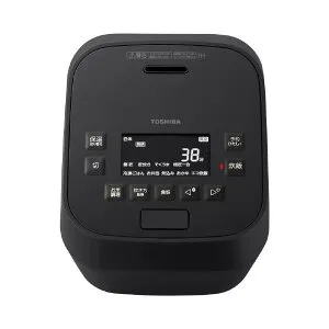 東芝 真空圧力IHジャー炊飯器 (3.5合炊き) 炎匠炊き RC-6MGX(K) グランブラック RC6MGXK (納期目安1-2週間)