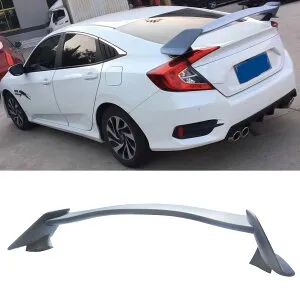 リアウイング リアスポイラー ホンダ シビック ハッチバック FK7 FK8 2017-2020 十代目 専用 スポーツ感 タイプrスタイル 純正交換 DIYパーツ ABS製 カーアクセサリ エアロパーツ