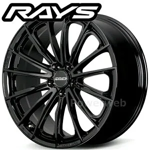 [ホイールのみ単品4本セット] RAYS SEASON SELECTION RS VOUGE SE RX / NX クラウンスポーツ クラウンエステート専用設計 21インチ×8.5J PCD：114.3 穴数：5 インセット：40 グロッシーブラック (BXZ) (レイズ