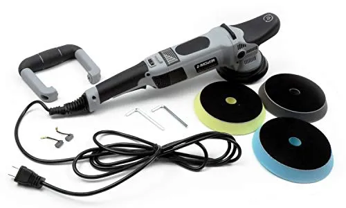 コシハラ 電動ダブルアクションポリッシャー ダブルアクションポリッシャー ランダムな軌道ワックスポリッシャー ランダムオービットポリッシャ 電動オービタルワックスバフ研磨機 125mm 電動サンダー 100V 810W 1650-4800RPM オービット